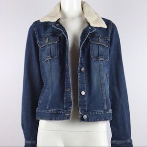 Sherpa Denim Jacket